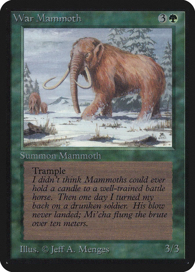 War Mammoth 「LEA/227」「EN」