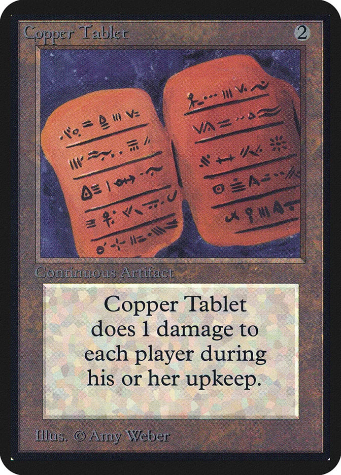 Copper Tablet 「LEA/238」「EN」