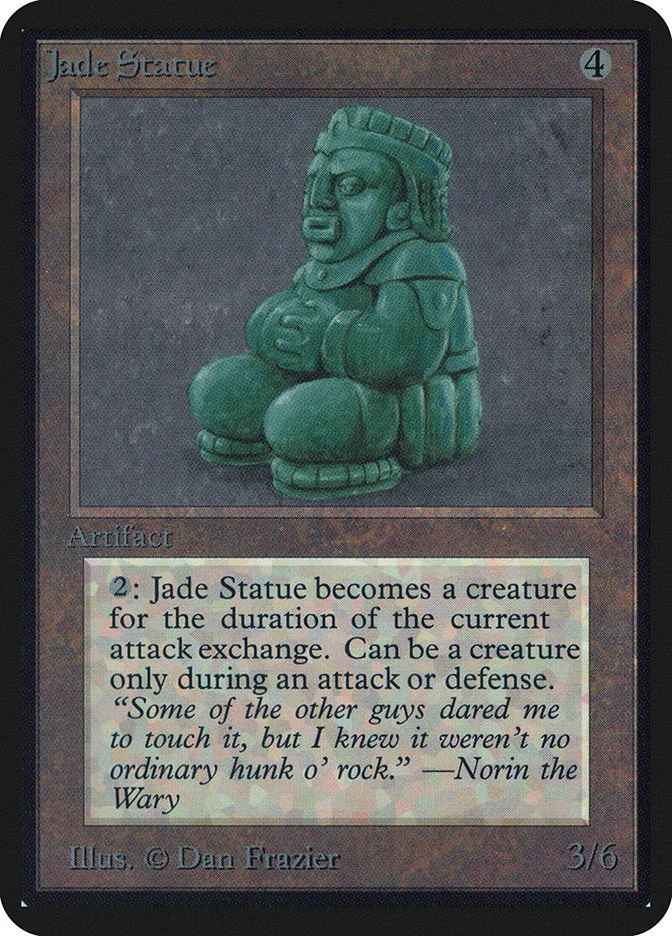 Jade Statue 「LEA/253」「EN」