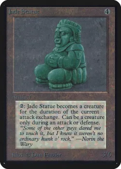 Jade Statue 「LEA/253」「EN」