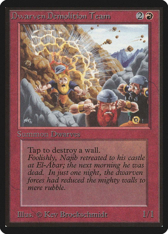 Dwarven Demolition Team 「LEB/143」「EN」