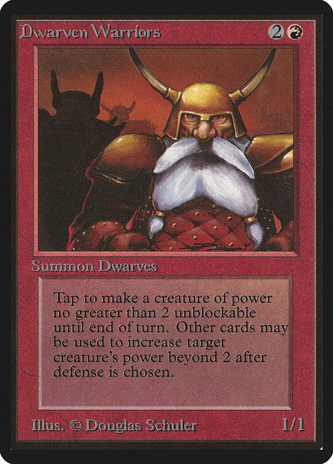 Dwarven Warriors 「LEB/144」「EN」