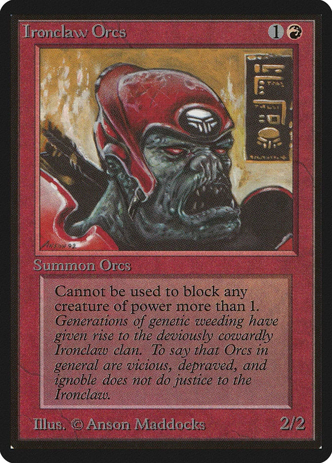 Ironclaw Orcs 「LEB/160」「EN」