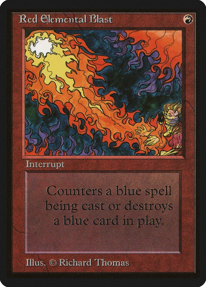 Red Elemental Blast 「LEB/170」「EN」
