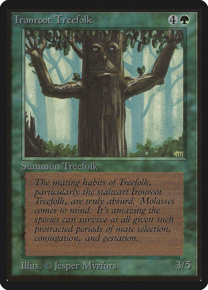 Ironroot Treefolk 「LEB/204」「EN」