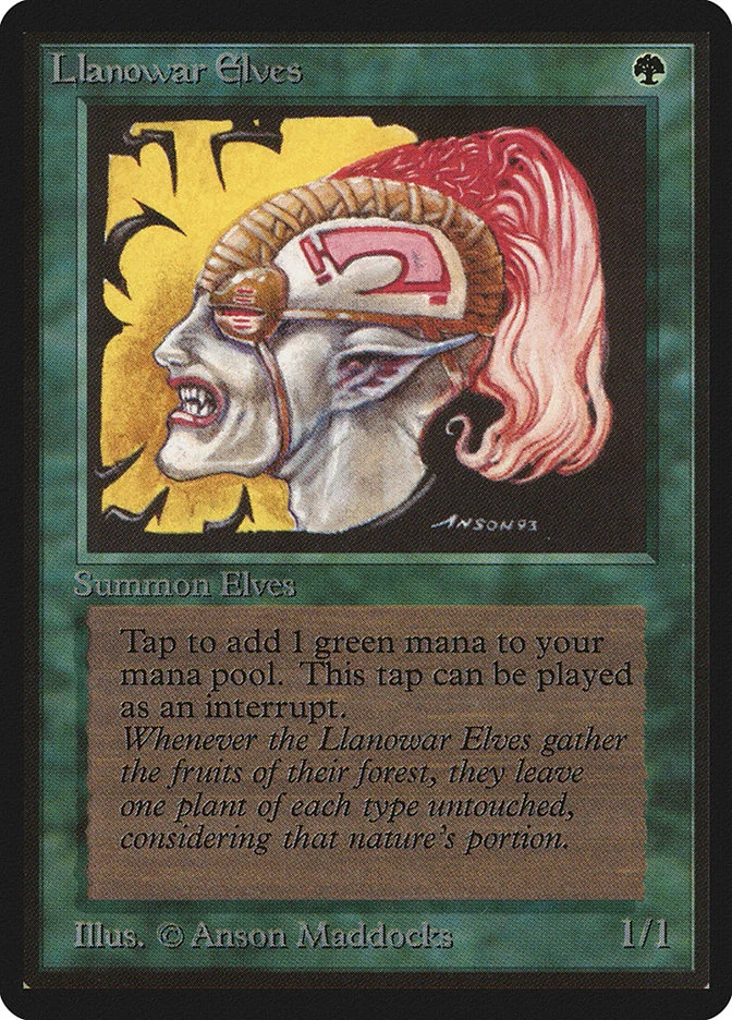 Llanowar Elves 「LEB/211」「EN」
