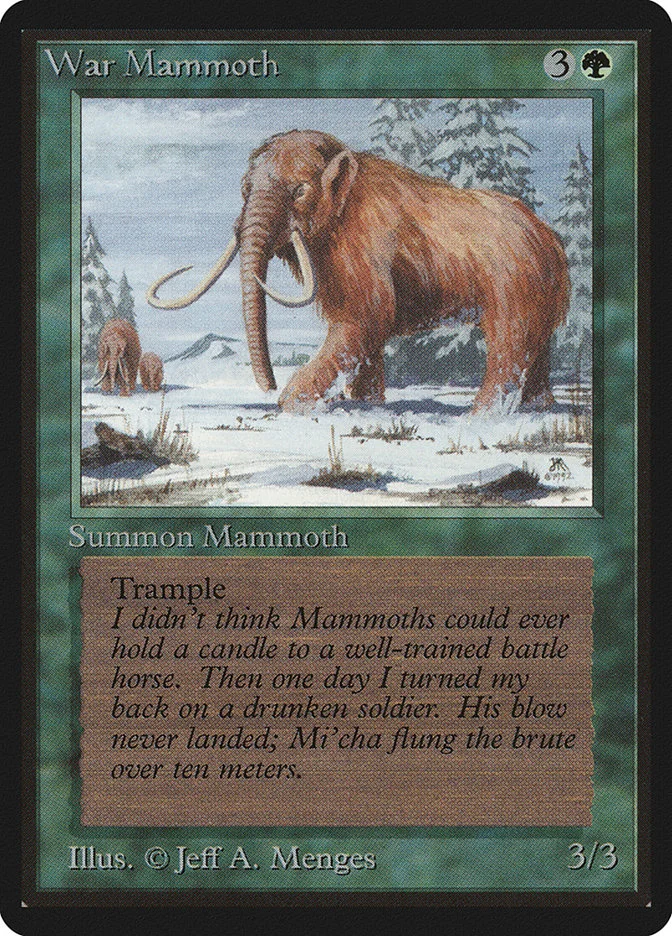 War Mammoth 「LEB/228」「EN」