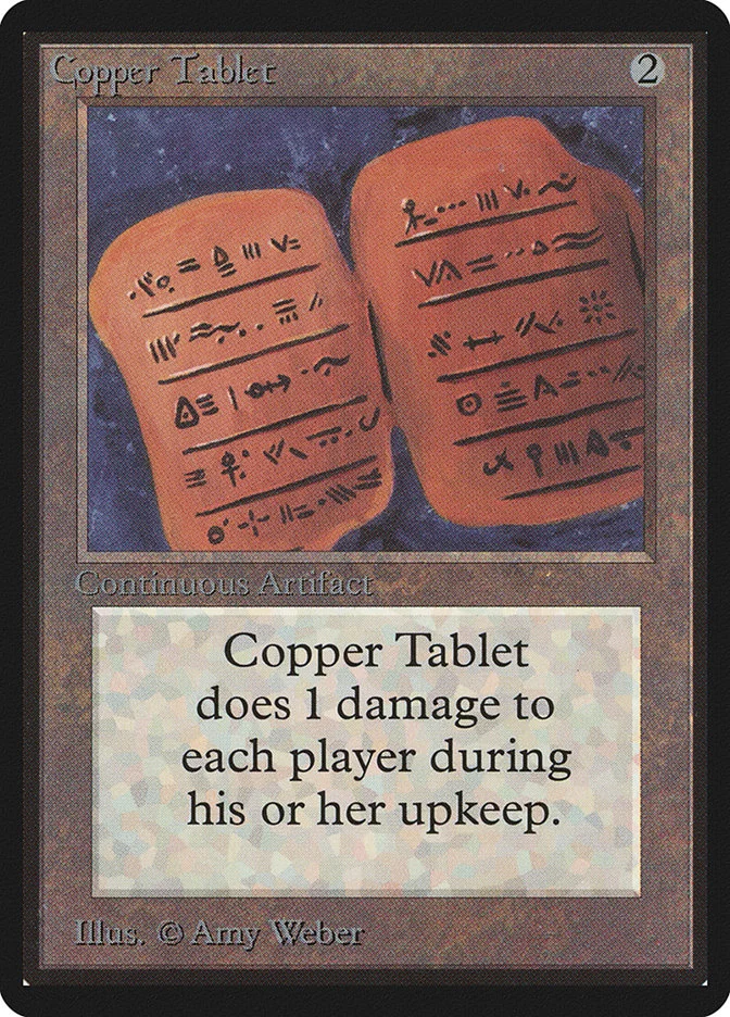 Copper Tablet 「LEB/239」「EN」