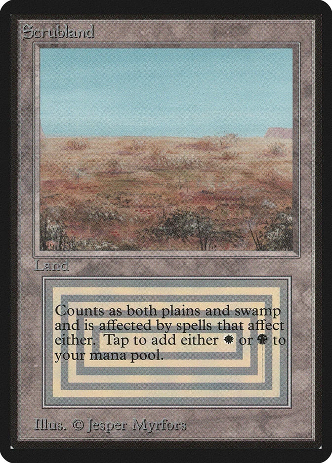 Scrubland 「LEB/282」「EN」