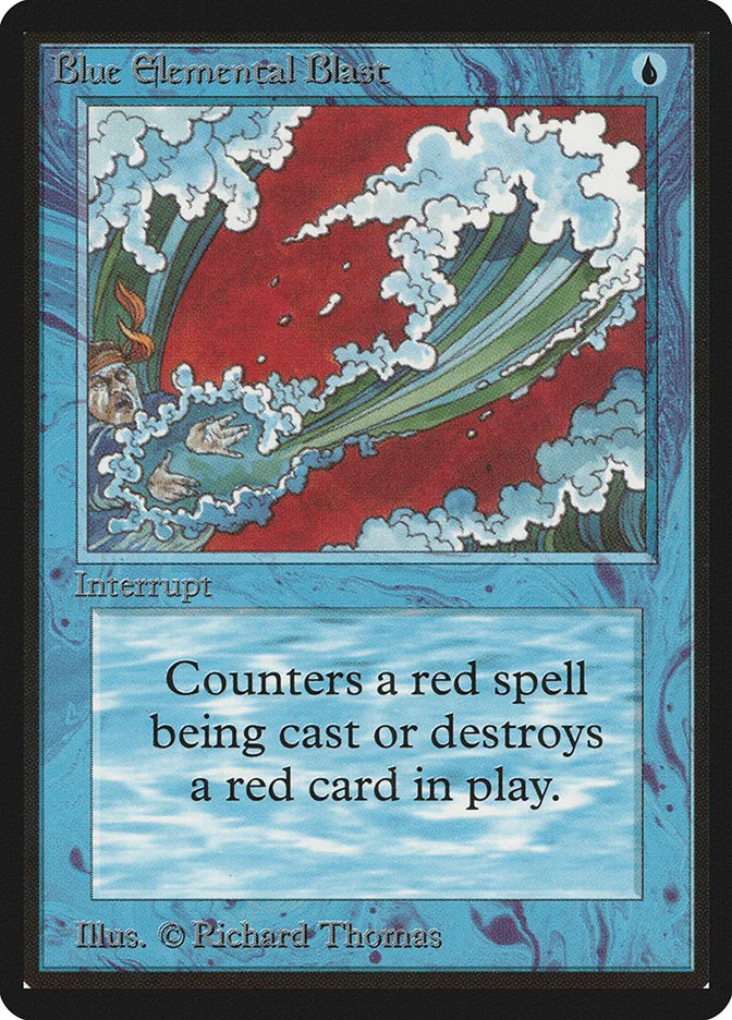Blue Elemental Blast 「LEB/50」「EN」