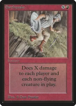 Earthquake #147 · Magic: The Gathering