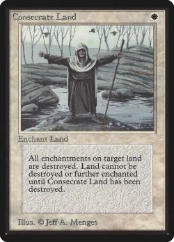Consecrate Land #15 · Magic: The Gathering