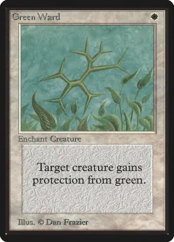 Green Ward #21 · Magic: The Gathering