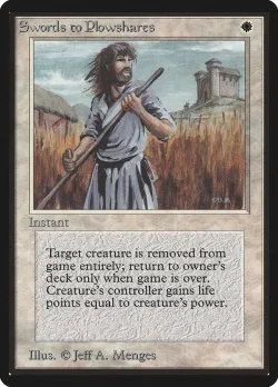 Swords to Plowshares #41 · Magic: The Gathering