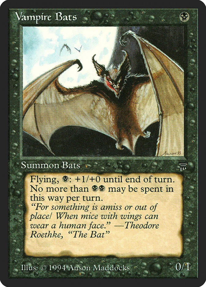 Vampire Bats 「LEG/125」「EN」