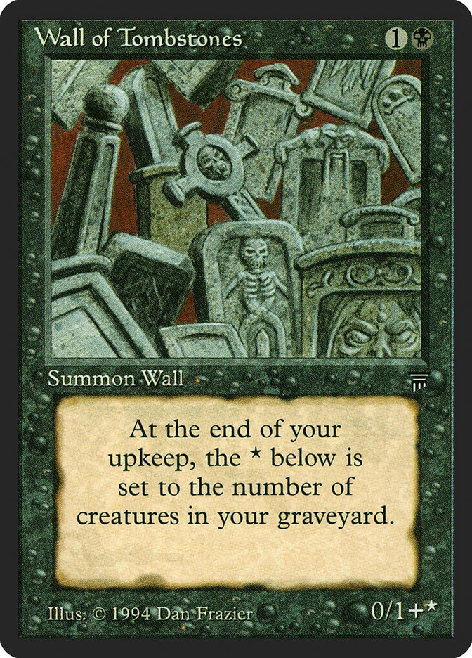 Wall of Tombstones 「LEG/129」「EN」