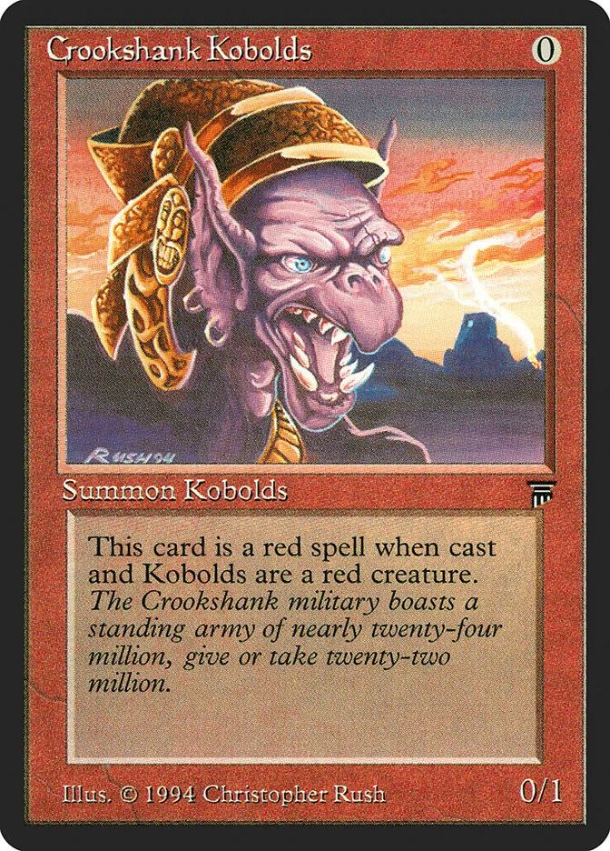 Crookshank Kobolds 「LEG/141」「EN」