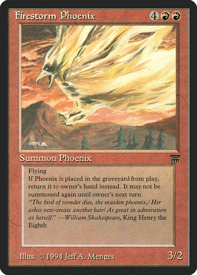 Firestorm Phoenix 「LEG/147」「EN」