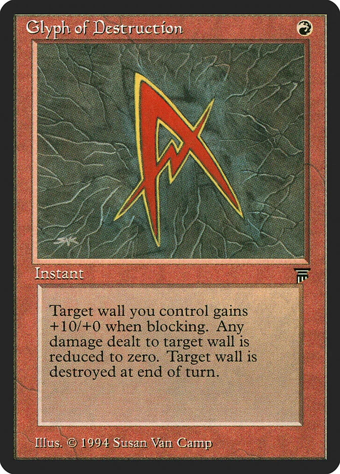 Glyph of Destruction 「LEG/150」「EN」
