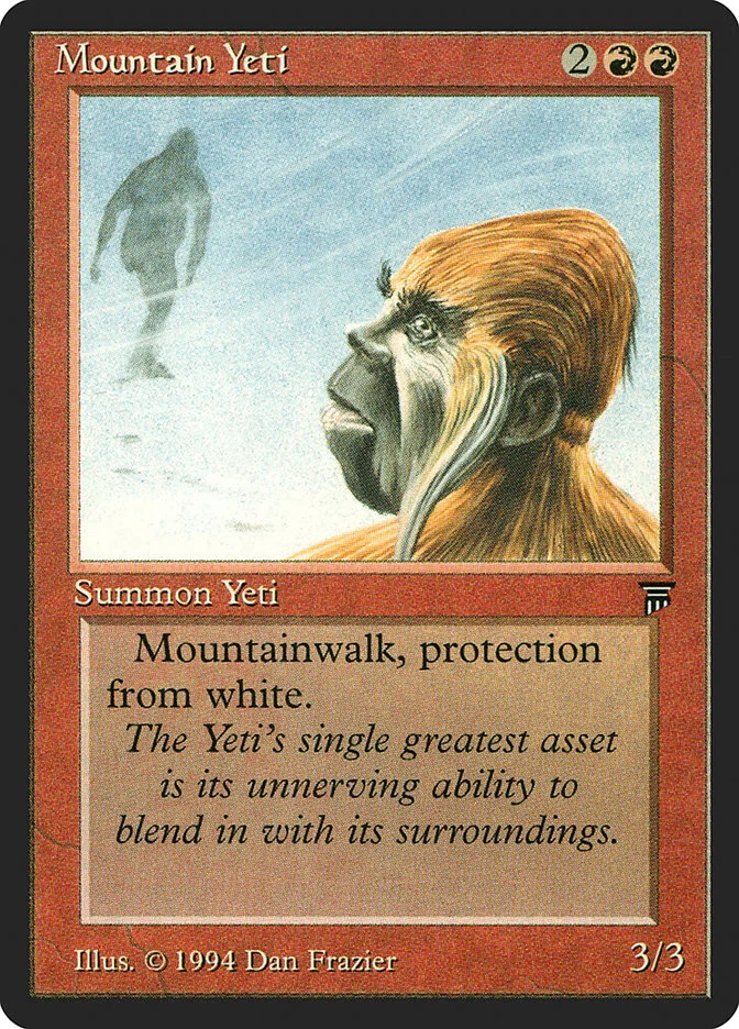 Mountain Yeti 「LEG/159」「EN」