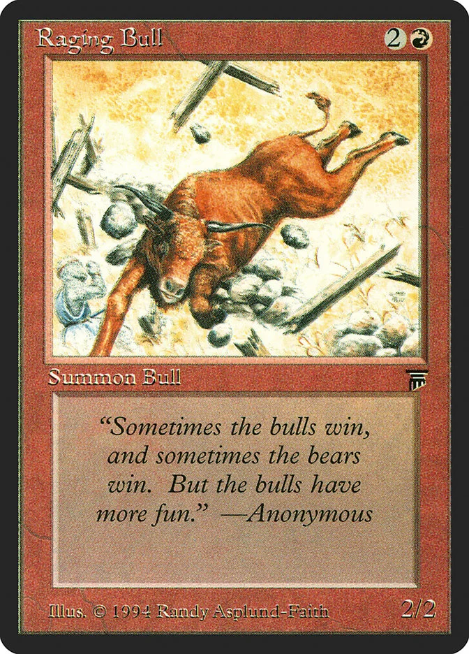 Raging Bull 「LEG/163」「EN」