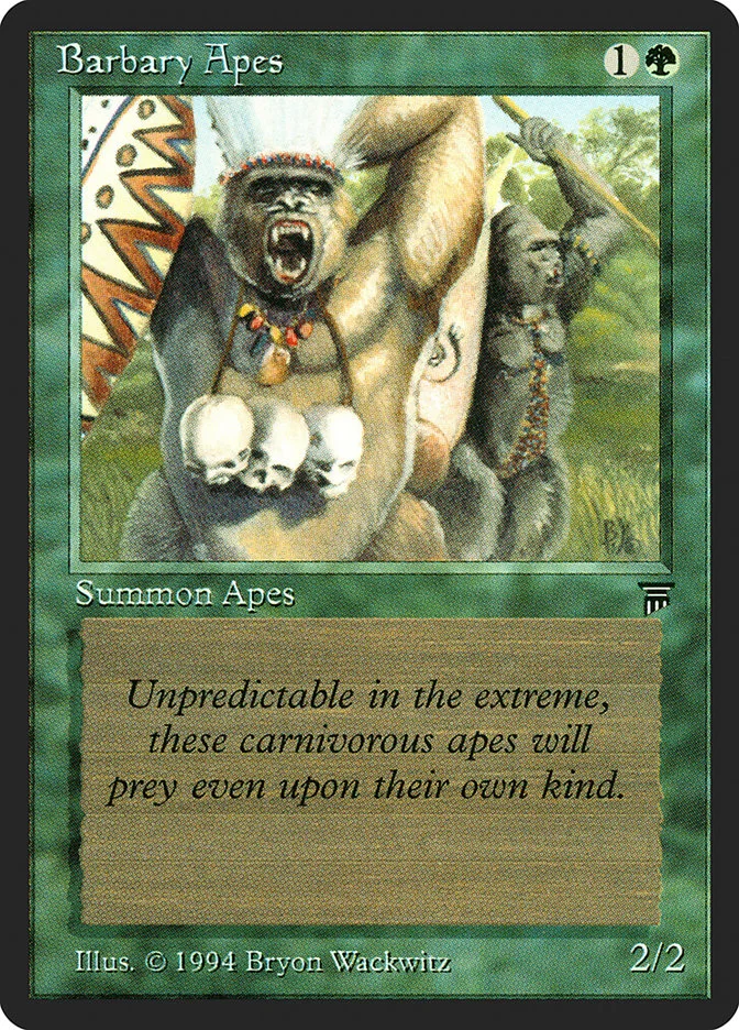 Barbary Apes 「LEG/176」「EN」