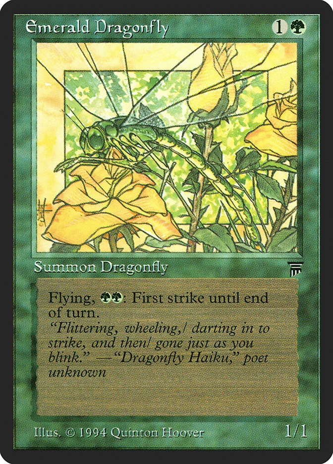 Emerald Dragonfly 「LEG/184」「EN」