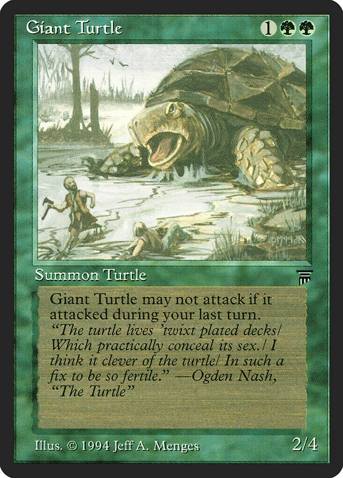 Giant Turtle 「LEG/188」「EN」