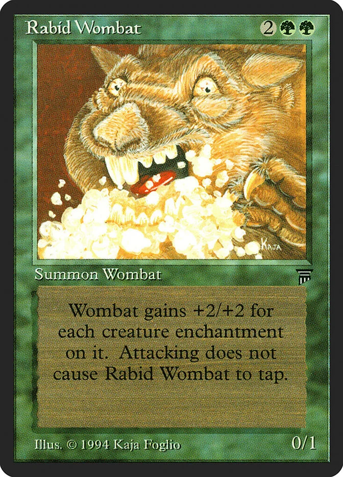 Rabid Wombat 「LEG/198」「EN」