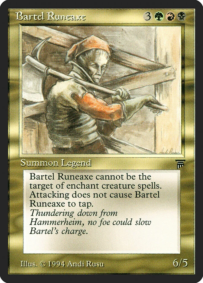 Bartel Runeaxe 「LEG/222」「EN」