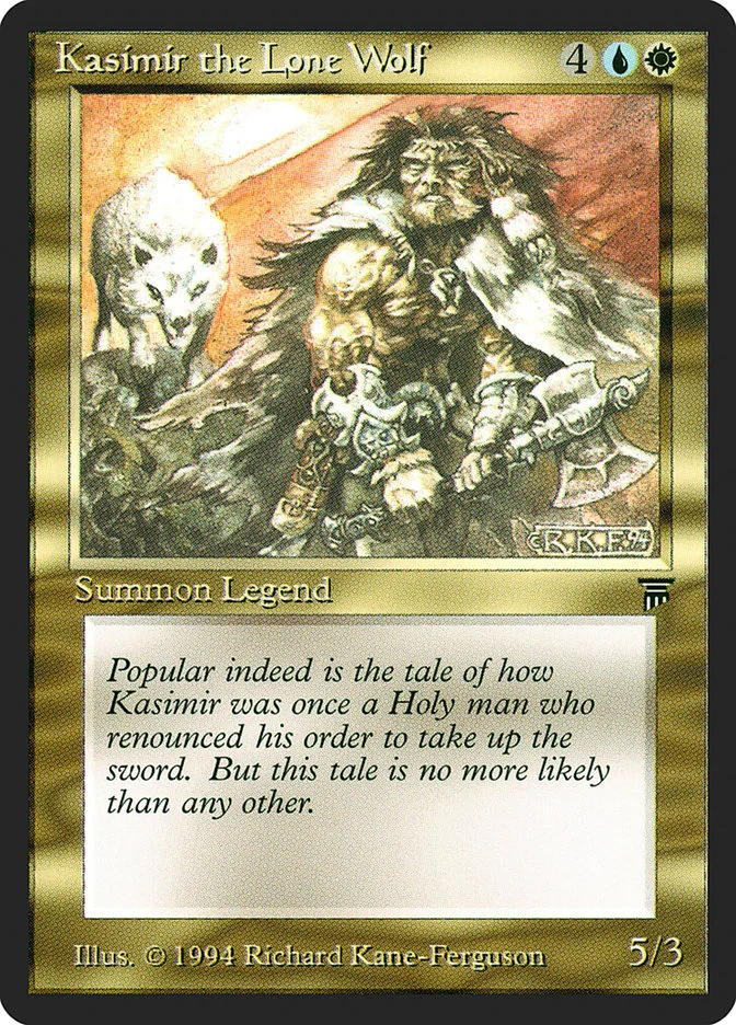 Kasimir the Lone Wolf 「LEG/237」「EN」