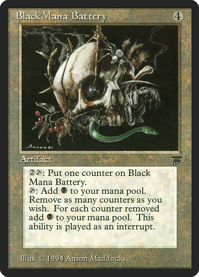 Black Mana Battery 「LEG/274」「EN」