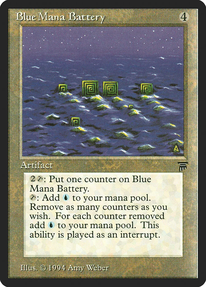 Blue Mana Battery 「LEG/275」「EN」