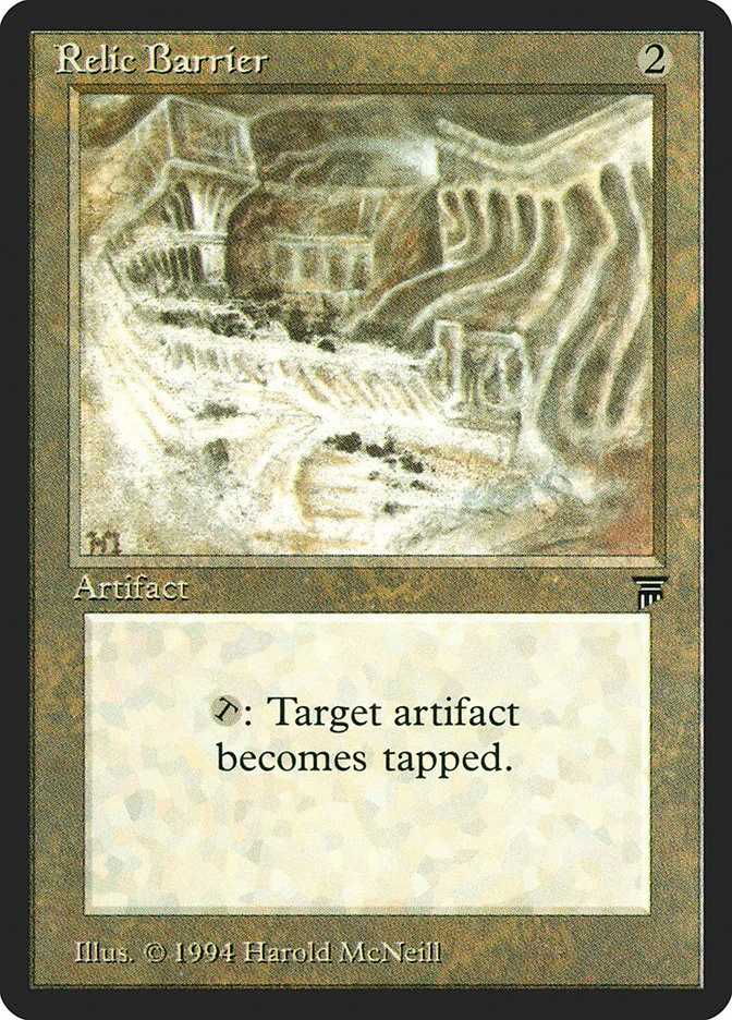 Relic Barrier 「LEG/292」「EN」