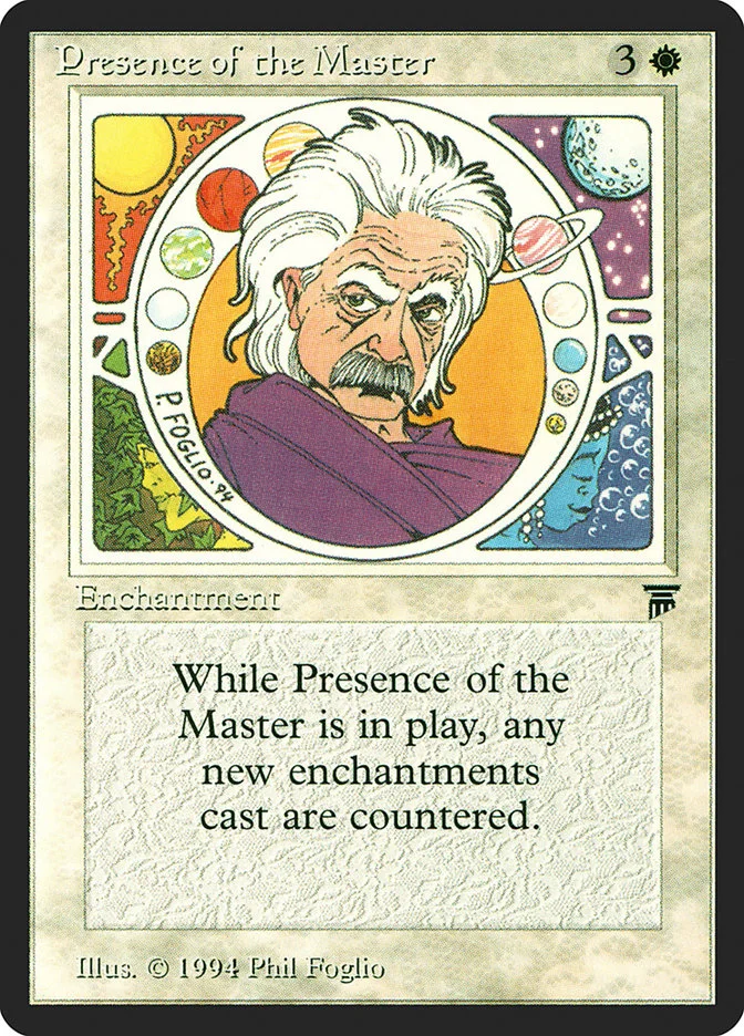 Presence of the Master 「LEG/31」「EN」