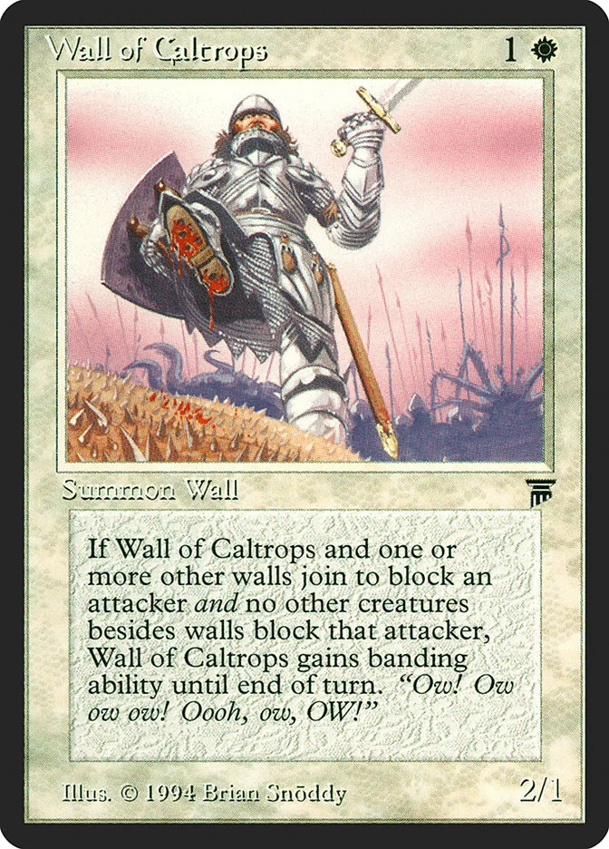 Wall of Caltrops 「LEG/42」「EN」