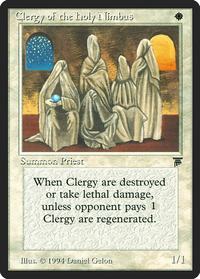 Clergy of the Holy Nimbus 「LEG/6」「EN」