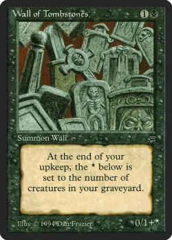 Wall of Tombstones #129 · Magic: The Gathering