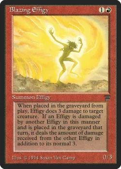 Blazing Effigy #134 · Magic: The Gathering