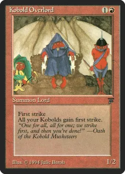 Kobold Overlord #155 · Magic: The Gathering