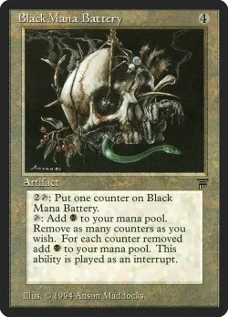 Black Mana Battery 「LEG/274」「EN」