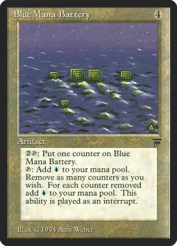 Blue Mana Battery 「LEG/275」「EN」