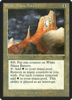White Mana Battery 「LEG/299」「EN」