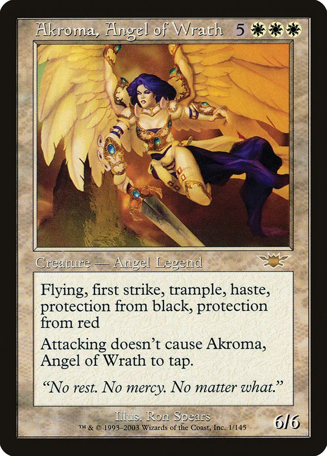 Akroma, Angel of Wrath 「LGN/1」「EN」