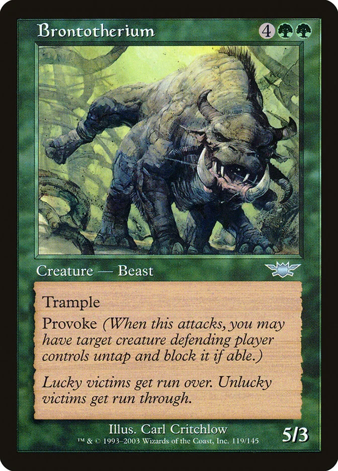 Brontotherium 「LGN/119」「EN」