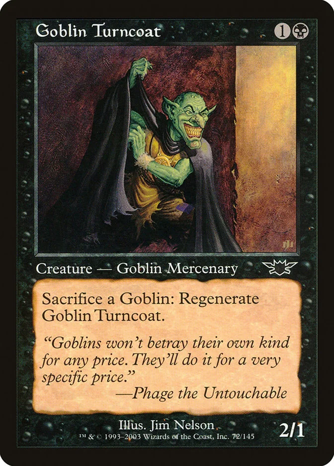 Goblin Turncoat 「LGN/72」「EN」