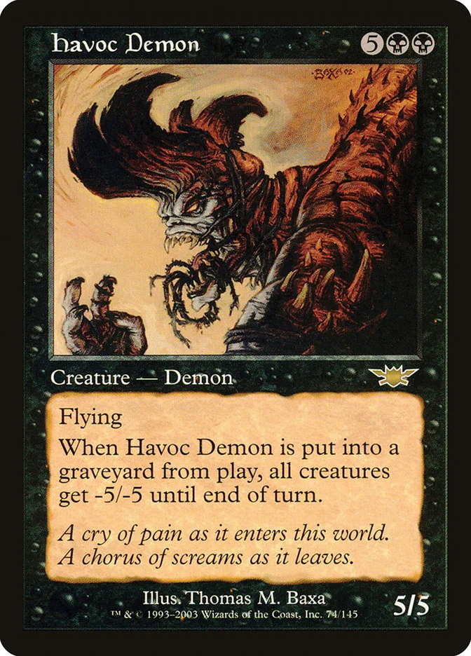 Havoc Demon 「LGN/74」「EN」