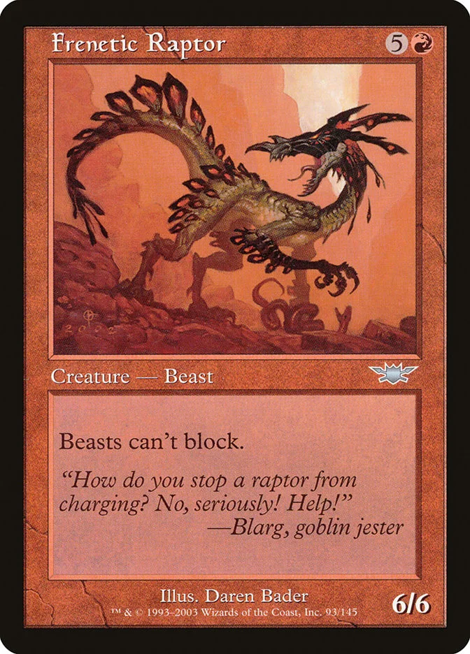 Frenetic Raptor 「LGN/93」「EN」