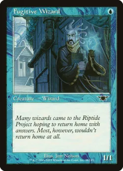 Fugitive Wizard #38 · Magic: The Gathering