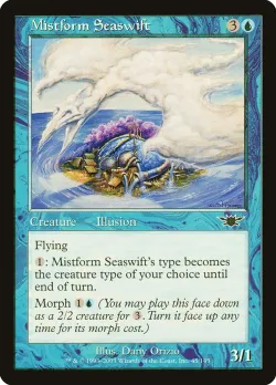Mistform Seaswift #45 · Magic: The Gathering